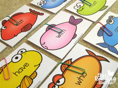 word fishing game|Sight Words Fishing Game {with Editable Fish!} .